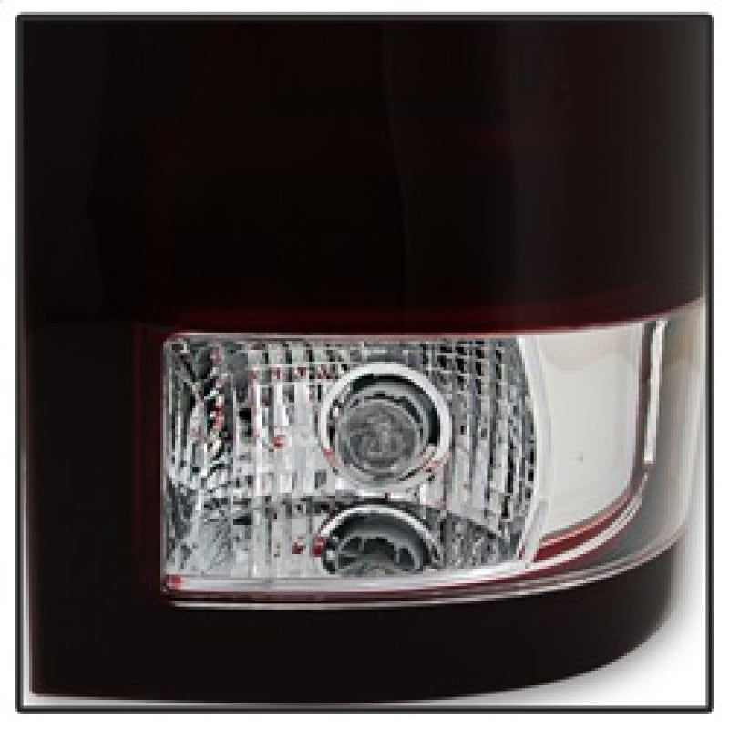 xTune GMC Sierra 2007-2013 OEM Style Tail Light Red Smoked ALT-JH-GS07-OE-RSM Tail Lights SPYDER