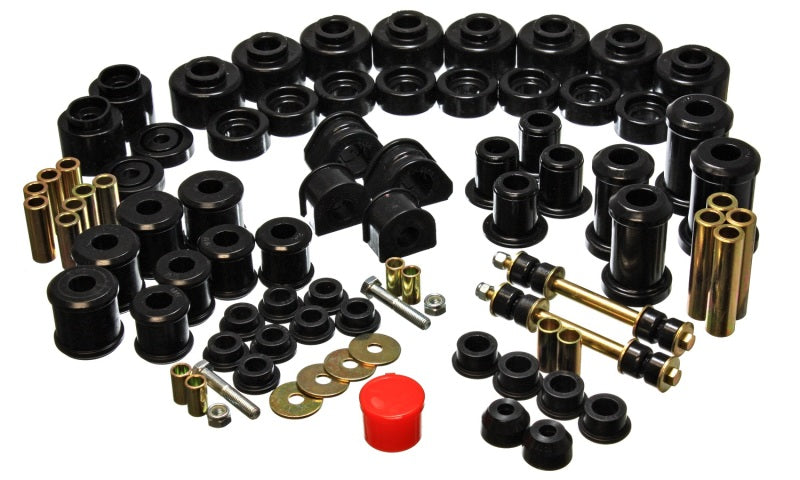 Energy Suspension 97-01 Ford Expedition/Navigator 4WD Black Hyper-Flex Master Bushing Set Bushings - Full Vehicle Kits Energy Suspension