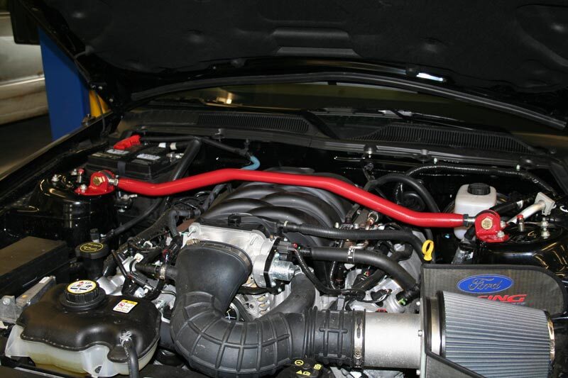 UMI Performance 05-14 Ford Mustang GT Front Strut Tower Brace Strut Bars UMI Performance