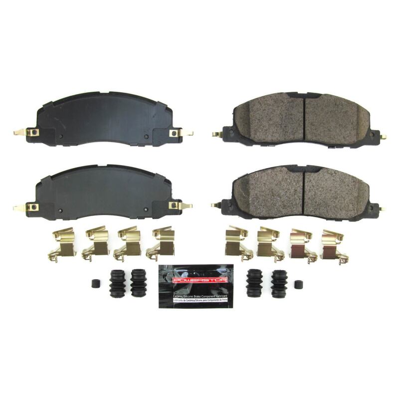 Power Stop 20-22 Ford Explorer Front Z23 Evo Sport Brake Pads w/Hardware Brake Pads - Performance PowerStop