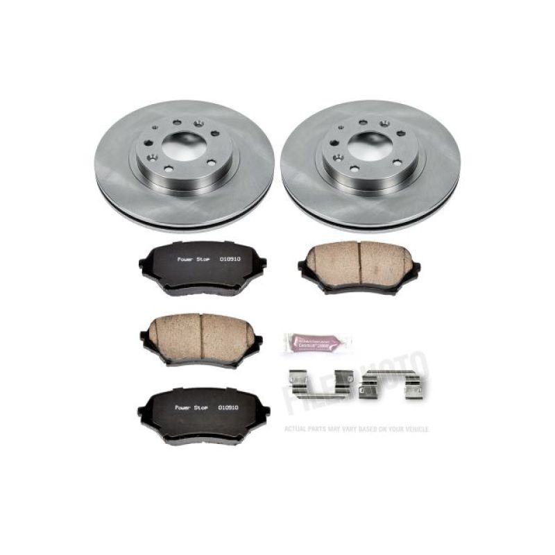 Power Stop 06-15 Mazda MX-5 Miata Front Autospecialty Brake Kit Brake Kits - OE PowerStop