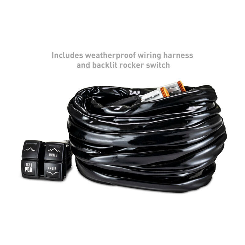 Borne Off-Road Light (Kit of 2) 7in Round Light Bars & Cubes Borne Off-Road