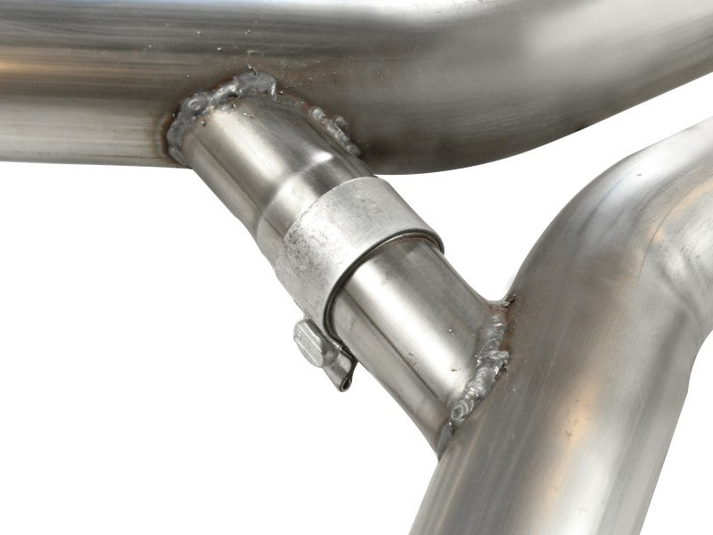 aFe MACHForce XP Cat-Back Exhaust 3in SS w/ Polished Tips 11-14 Ford Mustang GT V8 5.0L Catback aFe