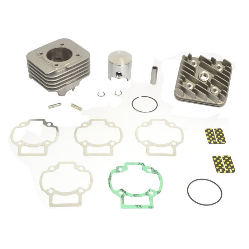 Athena 10-14 Aprilia 2T 50 47.6mm Bore 12mm Pin Domed Piston BB Cyl Kit w/Head (For Athena Kit) Cylinder Kits Athena