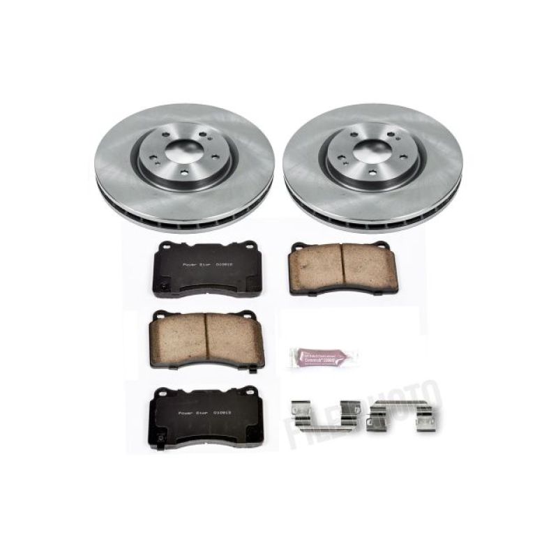 Power Stop 03-06 Mitsubishi Lancer Front Autospecialty Brake Kit Brake Kits - OE PowerStop