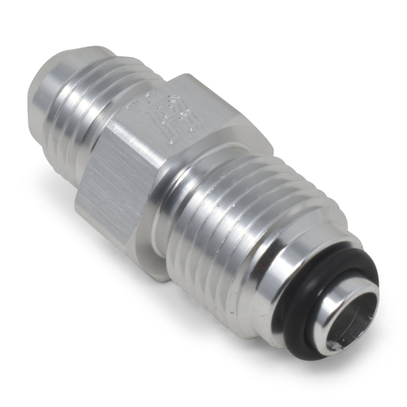 Russell Performance -6 AN (male to 1/2in-20 O-ring seal) Power Steering Adapter. Clear anodized Fittings Russell