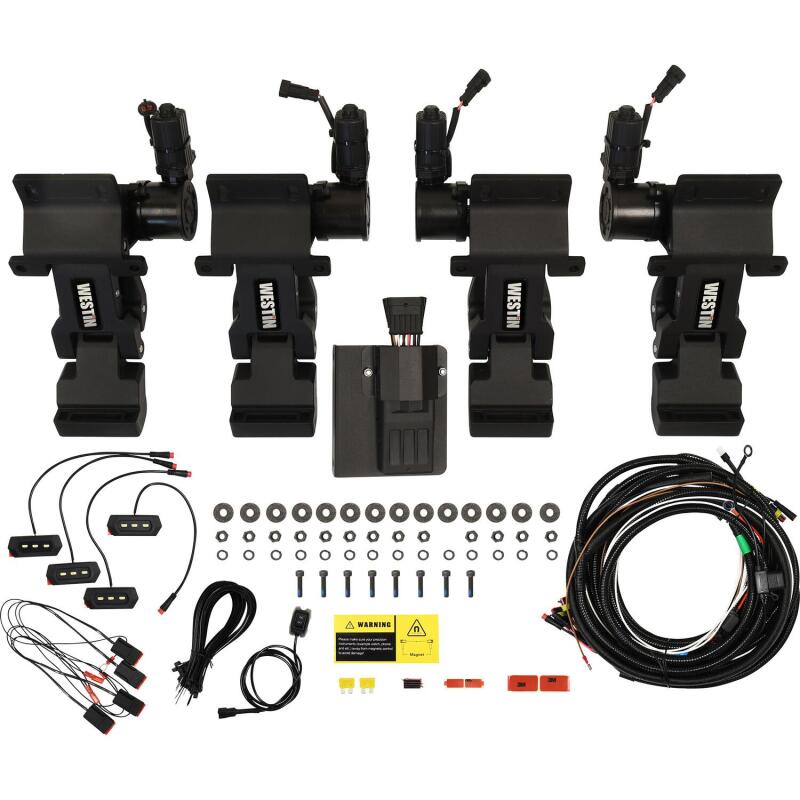 Westin 15-25 Ford F-150 SuperCab / 17-25 F-250/350 SuperCab Pro-e Running Boards - Tex. Blk Running Boards Westin