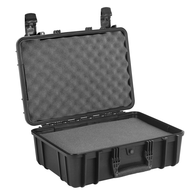 Go Rhino XVenture Gear Hard Case w/Foam - Medium 18in. / Lockable / IP67 - Tex. Black Cargo Boxes & Bags Go Rhino