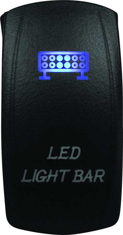 DragonFire Racing Lighted Switch Led Light Bar On/Off Blue Relays DragonFire Racing