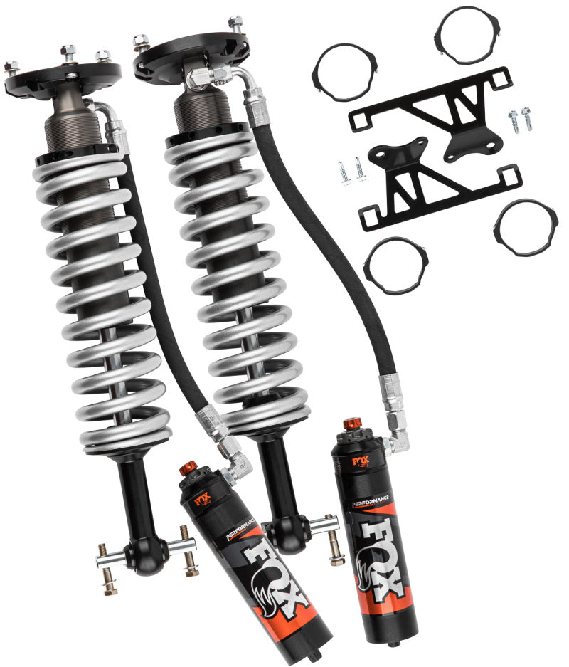 Fox 19+ GM 1500 Non-TrailBoss/Non-AT4 0-2in Lift / TB/AT4 0in Lift 2.5 Series Front RR Coil Over Coilovers FOX