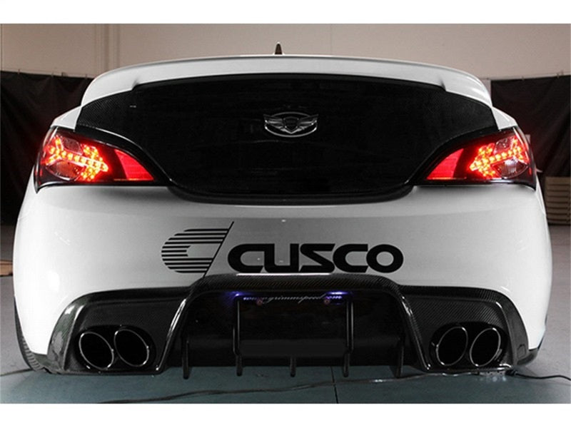 Spyder Hyundai Genesis 10-12 2Dr LED Tail Lights Black ALT-YD-HYGEN09-LED-BK Tail Lights SPYDER