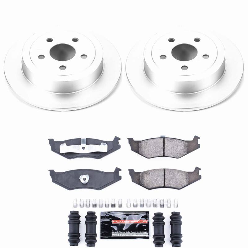 Power Stop 01-07 Chrysler PT Cruiser Rear Z23 Coated Brake Kit Brake Kits - Performance D&S PowerStop