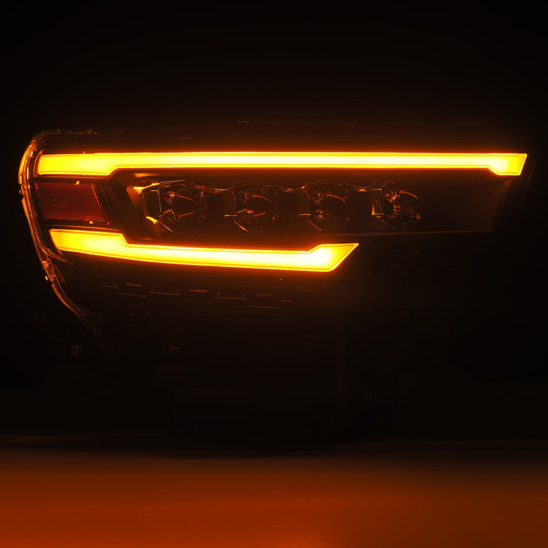 AlphaRex 25-26 Dodge Ram 1500 NOVA LED Proj Headlights- Black w/Activ Lit/ Seq Signal/Switchbk DRL Headlights AlphaRex