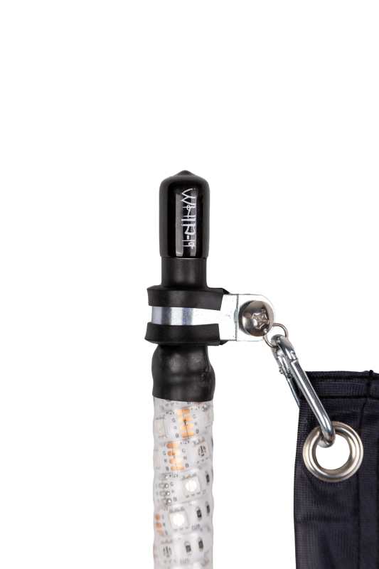 Whip It 3Ft Blk Bt Rgb Chase Light Rod Light Strip LED Whip It