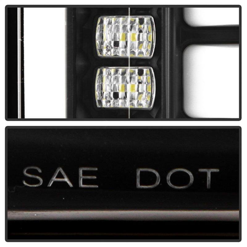 Spyder 21-23 Ford Bronco (Factory LED Model Only) LED Tail Lights - Black (ALT-YD-FB21LED-LED-BK) Tail Lights SPYDER