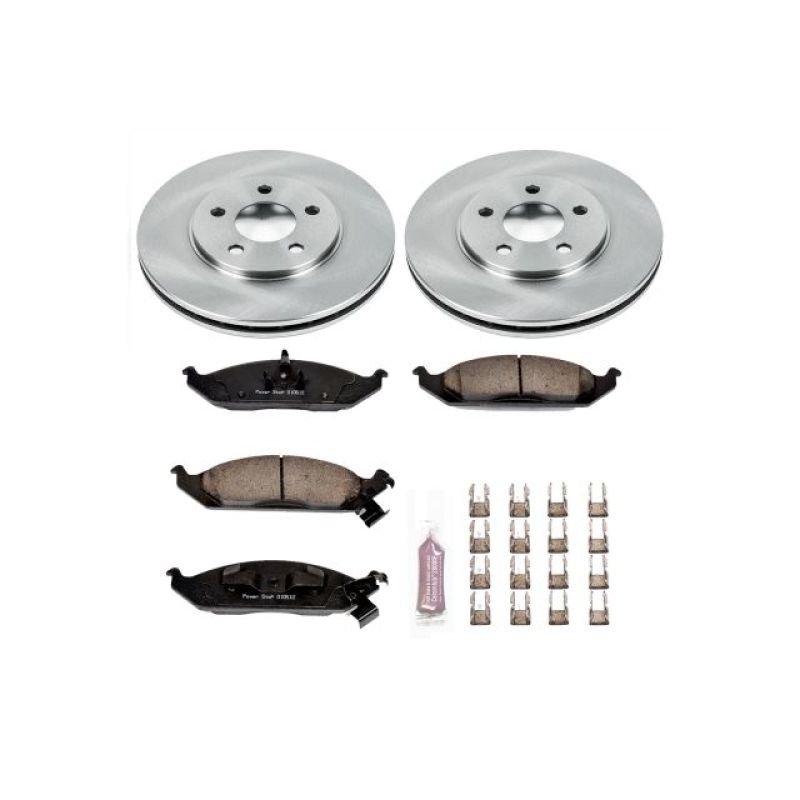Power Stop 95-00 Chrysler Cirrus Front Autospecialty Brake Kit Brake Kits - OE PowerStop