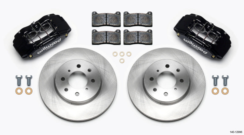 Wilwood DPHA Front Caliper & Rotor Kit Honda / Acura w/ 262mm OE Rotor Big Brake Kits Wilwood