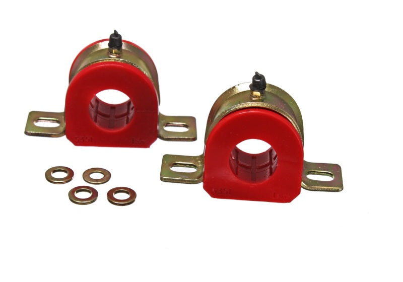 Energy Suspension Universal Red Greaseable 35mm Sway Bar Bushings Bushing Kits Energy Suspension