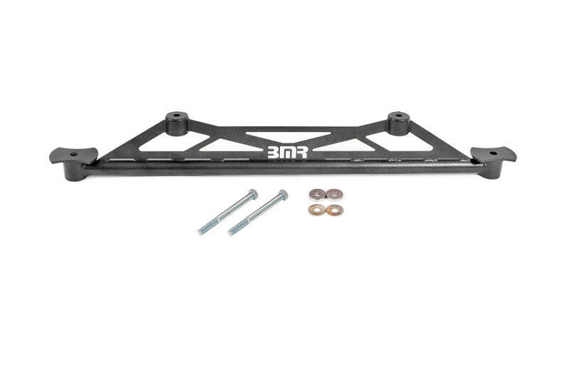 BMR 16-17 6th Gen Camaro Rear Of Rear Cradle Brace - Black Hammertone Chassis Bracing BMR Suspension