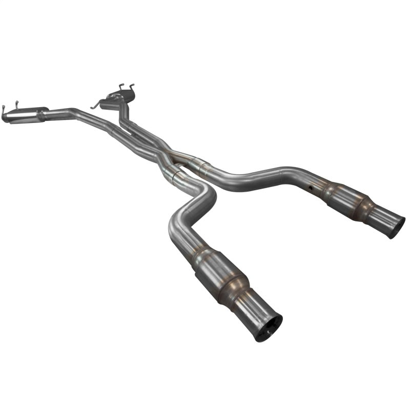 Kooks 10-15 Chevy Camaro SS/ZL1/1LE w/o Ground Effects 3in Race Catted Exhaust w/ X-Pipe Header Back Kooks Headers