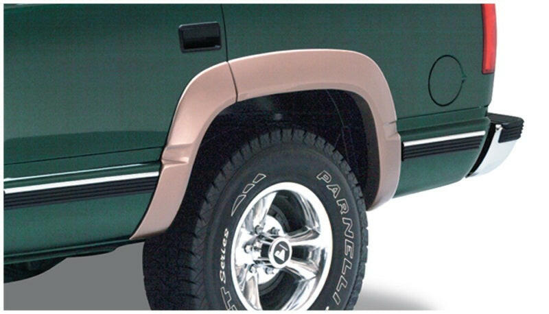 Bushwacker 97-99 Chevy Tahoe OE Style Flares 4pc 4-Door Only - Black Fender Flares Bushwacker