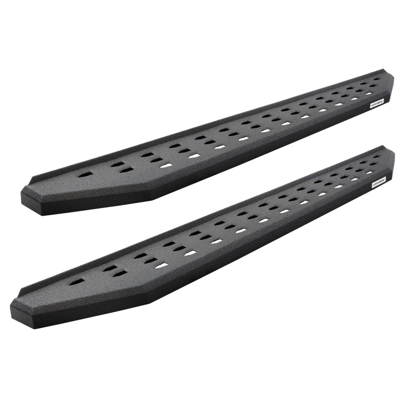 Go Rhino RB20 Running Boards 57in. Cab Length - Bedliner Coating (No Drill/Mounting Brackets Req.) Running Boards Go Rhino