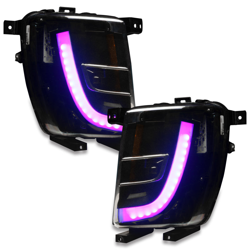 ORACLE Lighting 16-21 Tesla Model X Dynamic ColorSHIFT Headlight & Fog Light DRL Kit Headlights ORACLE Lighting