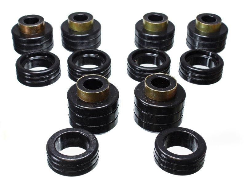 Energy Suspension Chevy Pickup 2&4Wd Body Mounts - Black Bushing Kits Energy Suspension