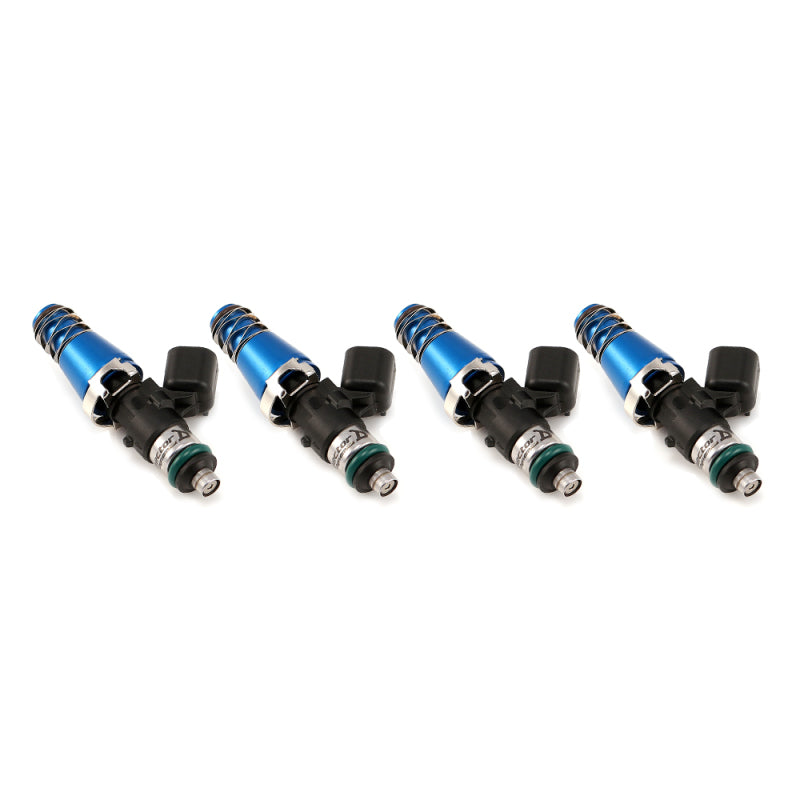 Injector Dynamics 1340cc Injectors - 60mm Length - 11mm Blue Top - 14mm Lower O-Ring (Set of 4) Fuel Injector Sets - 4Cyl Injector Dynamics