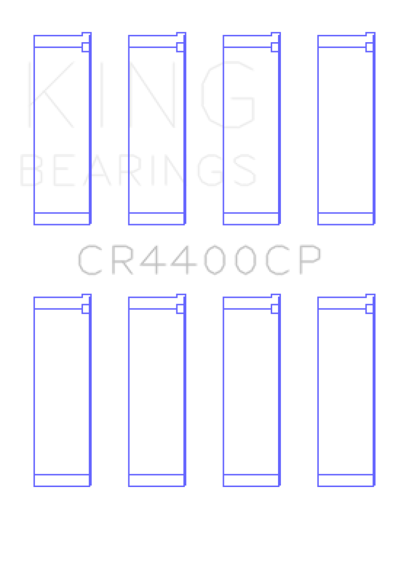 King Engine Bearings Honda R18A1 1.8L SOHC Connecting Rod Bearing Set Bearings King Engine Bearings