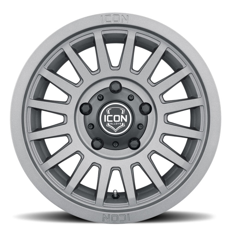 ICON Recon SLX 17x8.5 6x5.5 BP 0mm Offset 4.75in BS 106.1mm Bore Charcoal Wheel Wheels - Cast ICON