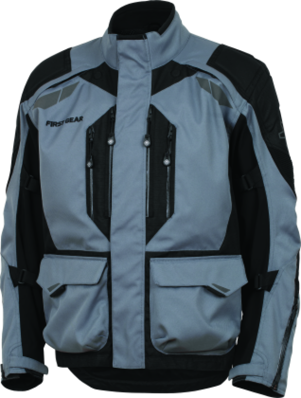 FIRSTGEAR Kathmandu Jacket 2.0 Grey/Black - Large Jackets - Textile FIRSTGEAR