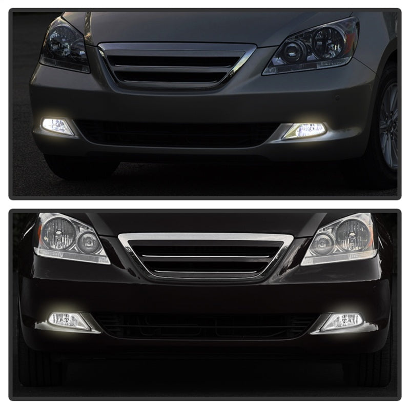 Spyder Honda Odyssey 05-07 OEM Fog Lights W/Switch Smoked FL-CL-HODY05-SM Fog Lights SPYDER