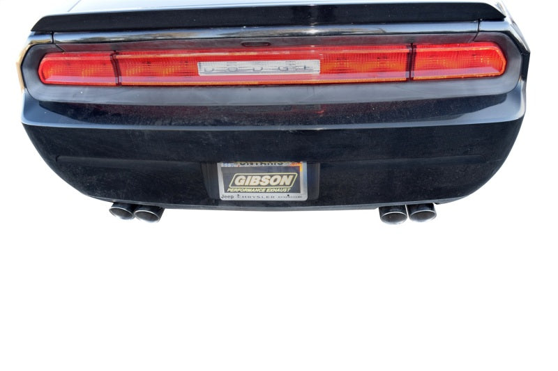 Gibson 09-15 Dodge Challenger R/T 5.7L 2.5in Cat-Back Dual Exhaust - Stainless Catback Gibson