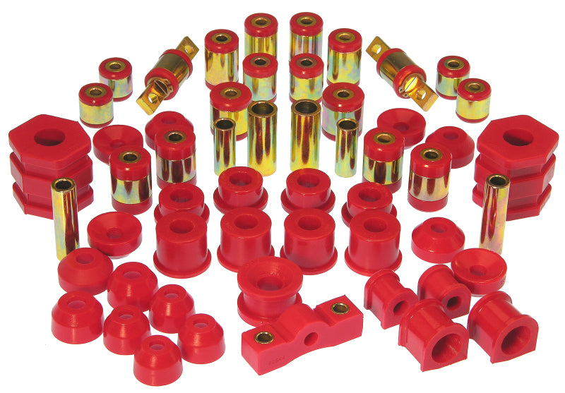 Prothane 99-00 Honda Civic Total Kit - Red Bushings - Full Vehicle Kits Prothane