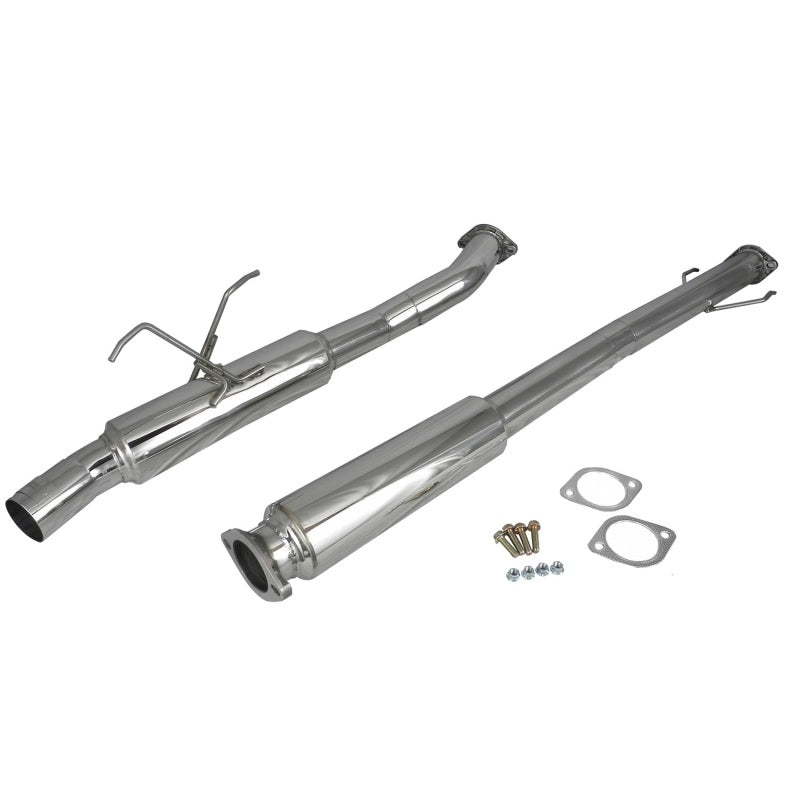 Injen 11-17 Nissan Juke (incl Nismo) 3 Polished Stainless Steel Full Catback Exhaust Catback Injen