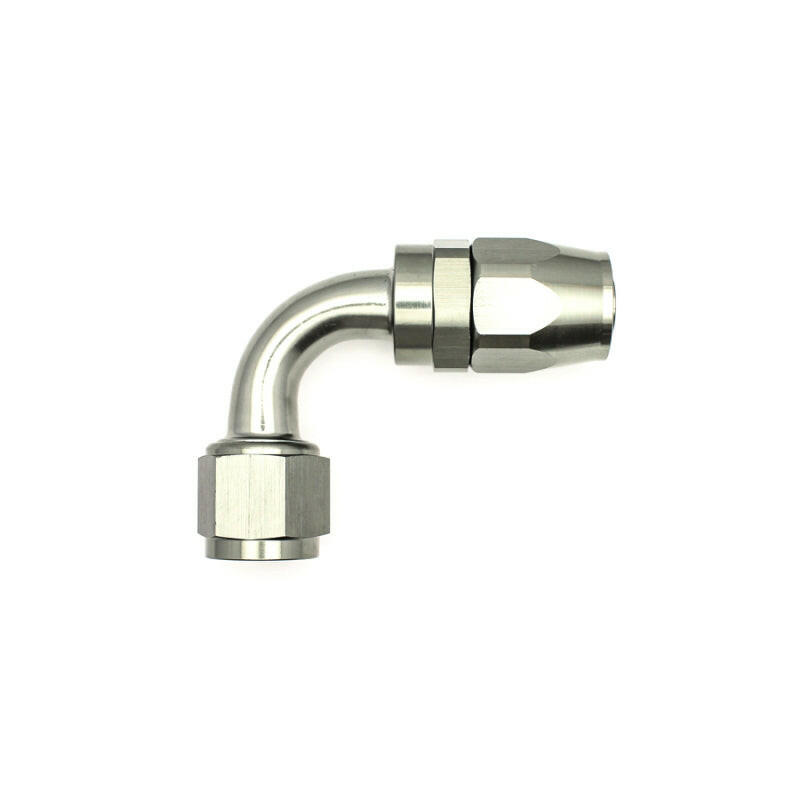 DeatschWerks 10AN Female Swivel 90-Degree Hose End CPE Fittings DeatschWerks