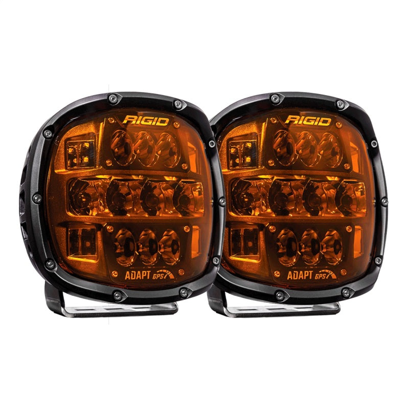 Rigid Industries Adapt XP w/ Amber PRO Lens (Pair) Light Bars & Cubes Rigid Industries