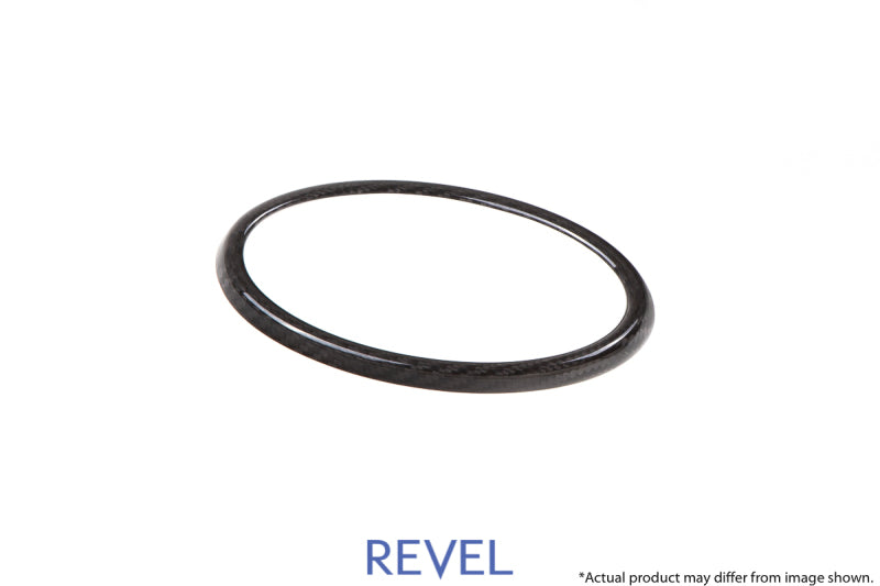 Revel GT Dry Carbon Front Emblem Cover 15-18 Subaru WRX/STI - 1 Piece Carbon Accessories Revel