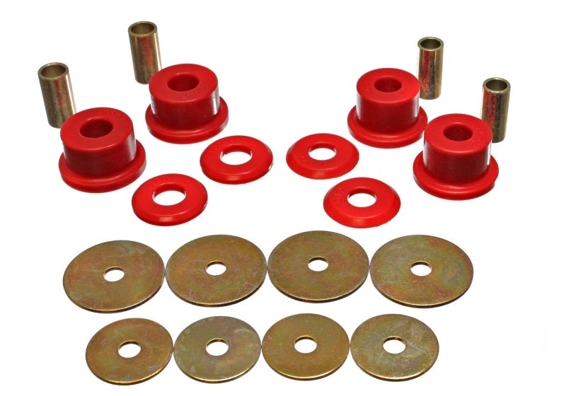 Energy Suspension 90-94 Mitsubishi Eclipse AWD Red Sub-Frame Bushing Set Bushing Kits Energy Suspension