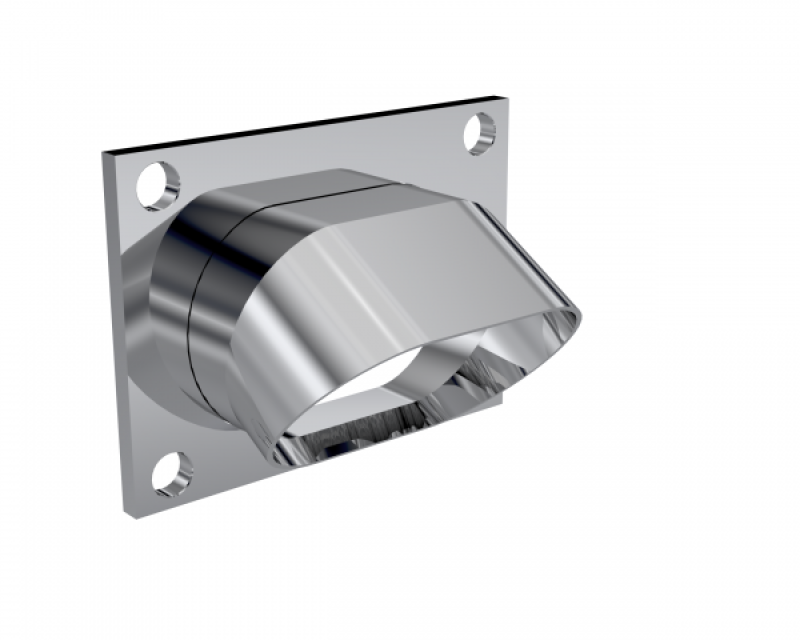 QTP Bolt-On QTEC Low Profile Oval Turn Down Tips QTP