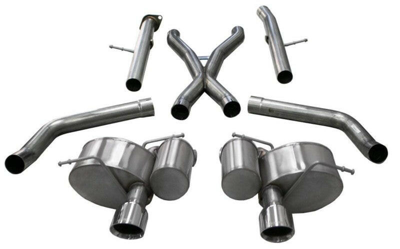 Corsa 2012-2021 Jeep Grand Cherokee SRT 2.75in Dual Rear Xtreme Cat-Back Exhaust Catback CORSA Performance