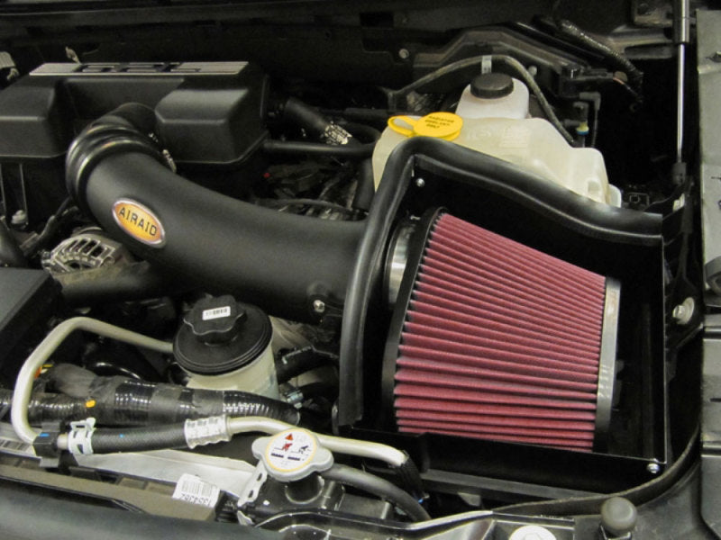 Airaid 10-14 Ford SVT Raptor / 11-13 F-150 6.2L CAD Intake System w/ Tube (Dry / Red Media) Cold Air Intakes Airaid