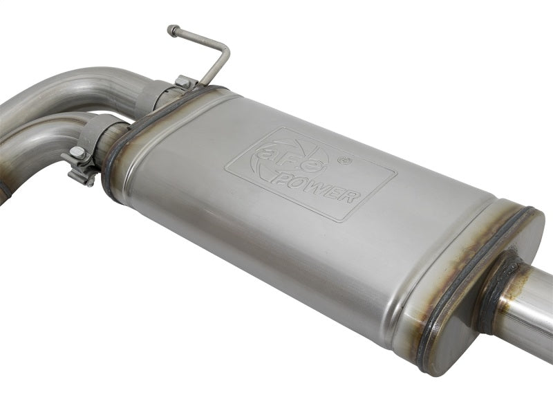 aFe Rebel Exhausts Cat-Back SS w/Polished Tip 16 Toyota Tacoma V6-3.5L Catback aFe