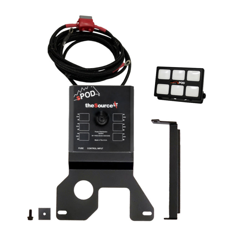 Spod SourceLT M6 for Jeep JL V8 Switch Panels SPOD