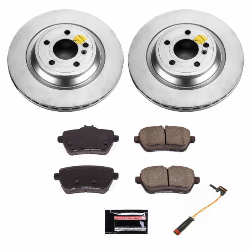 Power Stop 15-16 Mercedes-Benz SL400 Rear Z23 Evolution Sport Coated Brake Kit Brake Kits - Performance D&S PowerStop