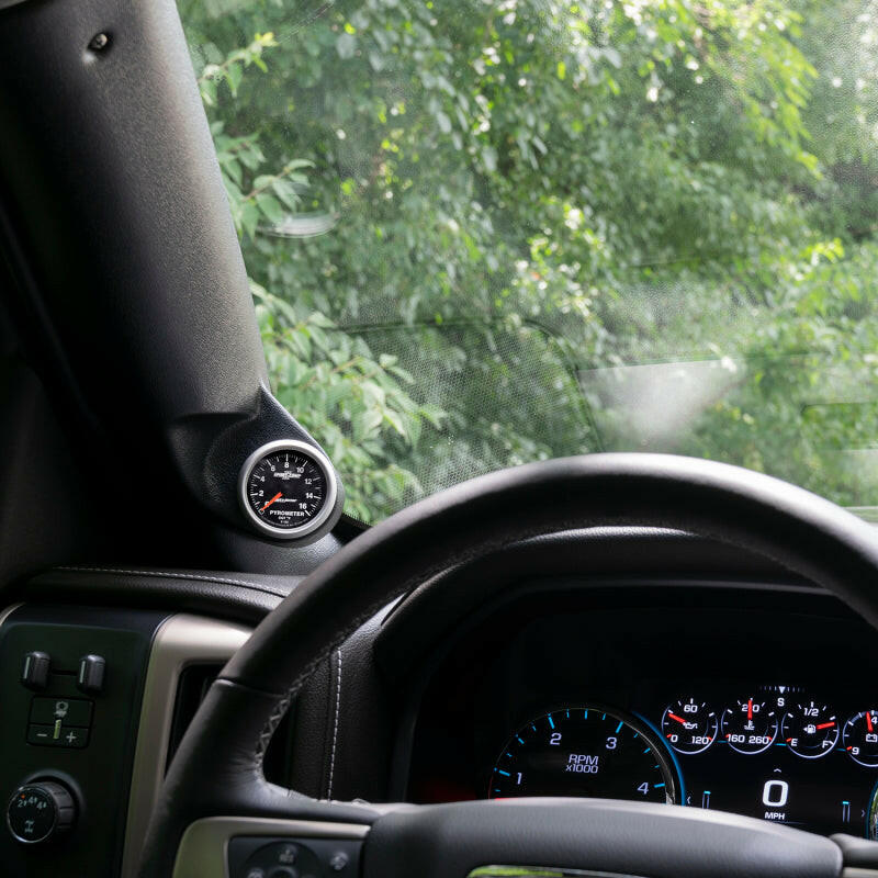 Autometer 2-1/16in Single Pillar 14-15 Chevy Full Size (Gen 3) Gauge Pods AutoMeter