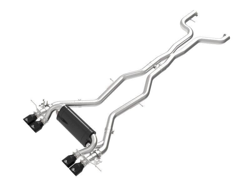 aFe 23-25 BMW M2 L6-3.0L (G87) MACH Force-Xp Cat-Back Exhaust w/ Black Tip Catback aFe