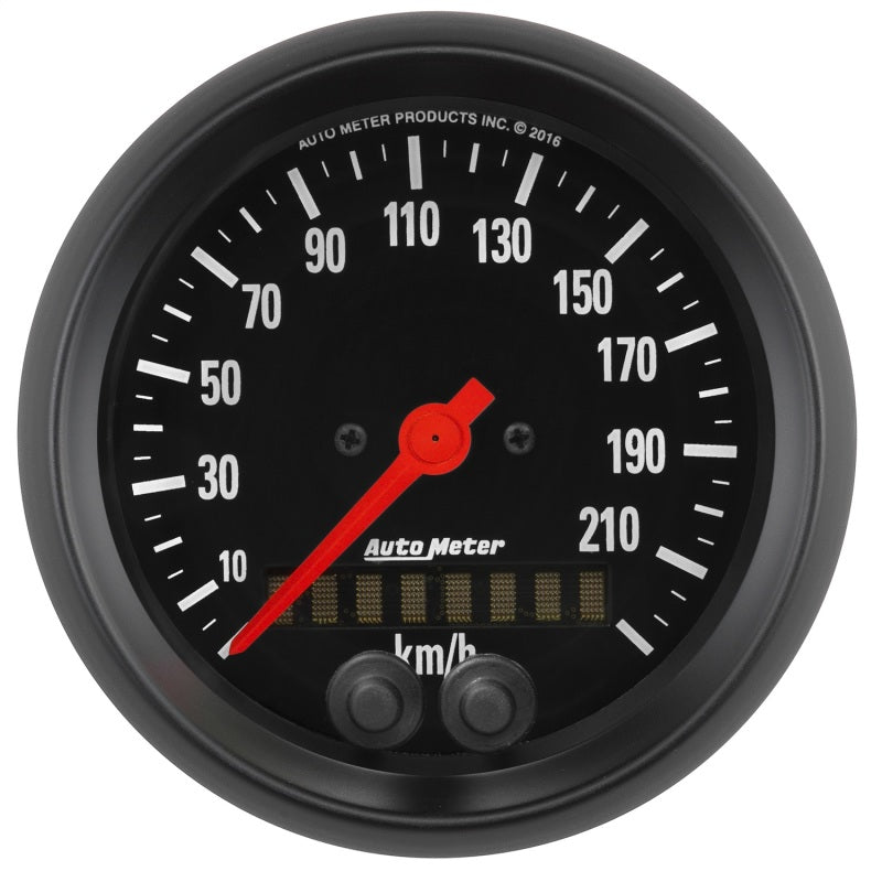 Autometer Z Series 3-3/8in 0-225KM/H (GPS) Speedometer Gauge Gauges AutoMeter