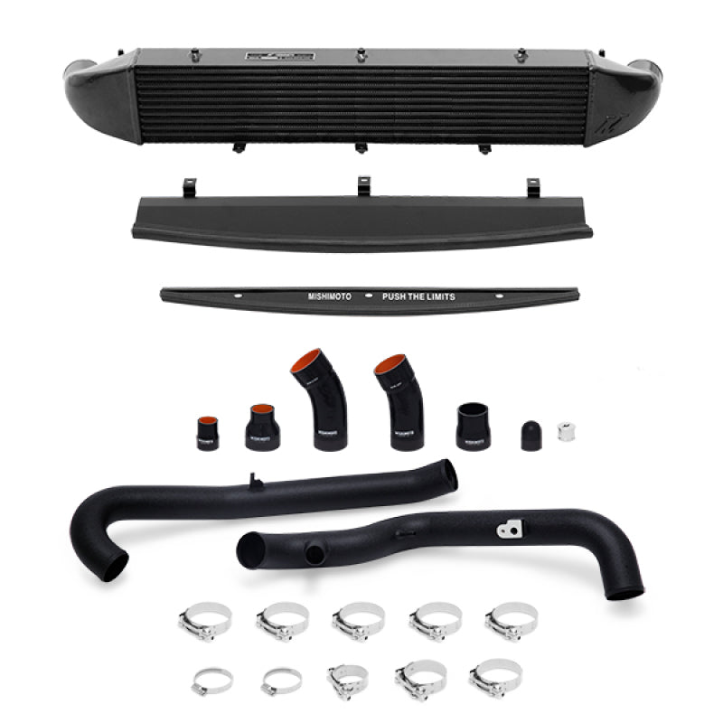 Mishimoto 2014-2016 Ford Fiesta ST 1.6L Front Mount Intercooler (Black) Kit w/ Pipes (Black) Intercooler Kits Mishimoto
